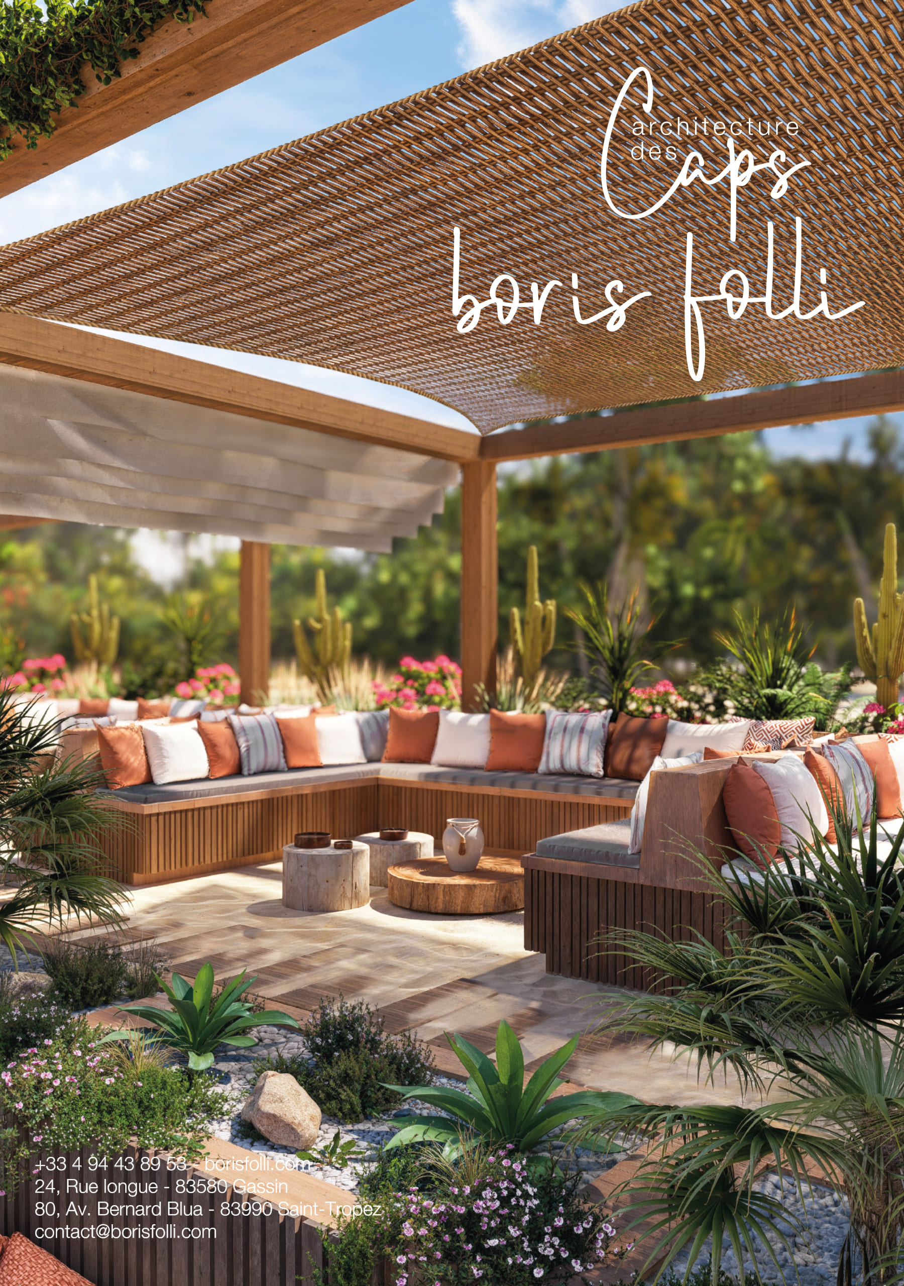 Article Boris Folli - Conception et Maîtrise d'oeuvre - Saint-Tropez